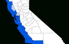 Coastal California - Wikipedia - Map Of La California Coast