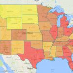 Color Code Your Heat Map With Espatial Mapping Software   California Heat Map