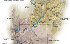 Colorado River Storage Project Uc Region Bureau Of Reclamation New - Colorado River Map Texas