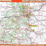 Colorado Road Maps And Travel Information | Download Free Colorado   Printable Road Map Of Colorado