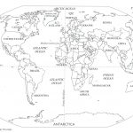 Coloring Pages : Printable World Map Free Black And White Labeled   World Map Black And White Printable
