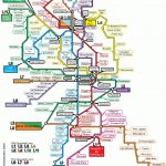 Colour Barcelona Metro Map In English|Download & Print Pdf   Printable Map Route Planner