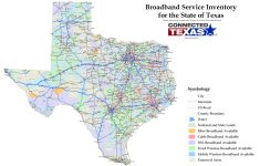 Commissioner Staples Releases Statewide Map To Identify Broadband - Texas Fiber Optic Map