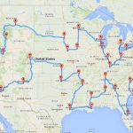 Computing The Optimal Road Trip Across The U.s. | Dr. Randal S. Olson   Best California Road Trip Map