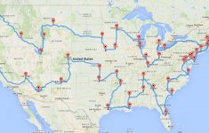 Computing The Optimal Road Trip Across The U.s. | Dr. Randal S. Olson - California To Florida Road Trip Map