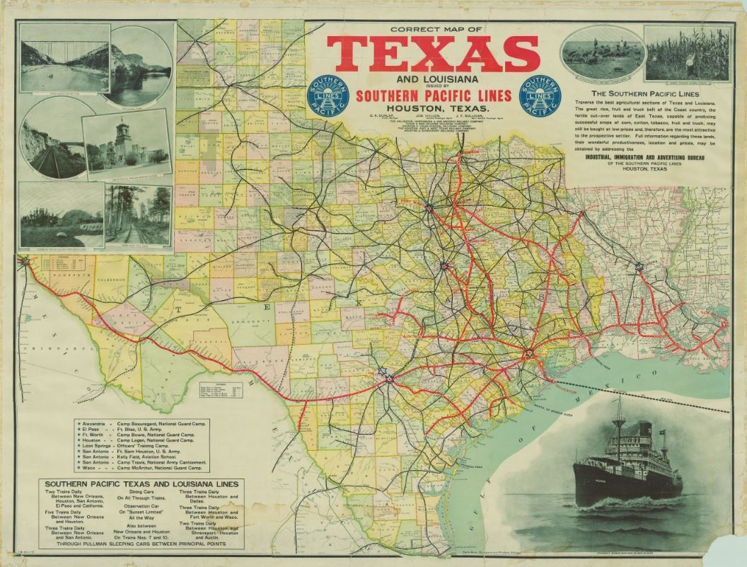 Correct Map Of Texas And Louisiana – Save Texas History – Medium - Texas Land Office Maps