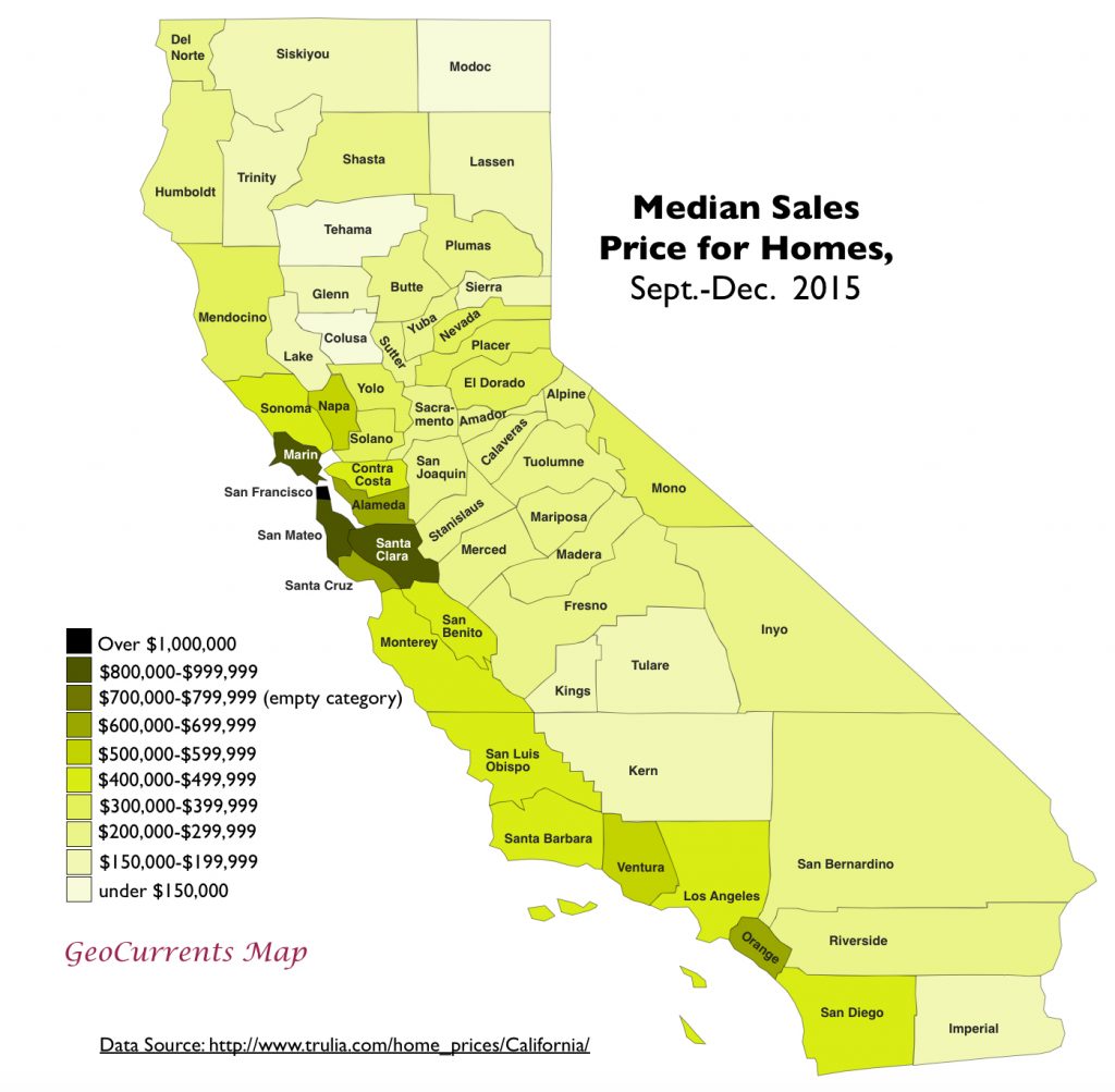 Cost Of Living Map California Klipy California Cost Of Living Map