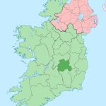 County Laois   Wikipedia   Printable Map Of Ireland And Scotland