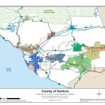 County Of Ventura Downloadable Maps Within California Map Maps With   Ventura California Map