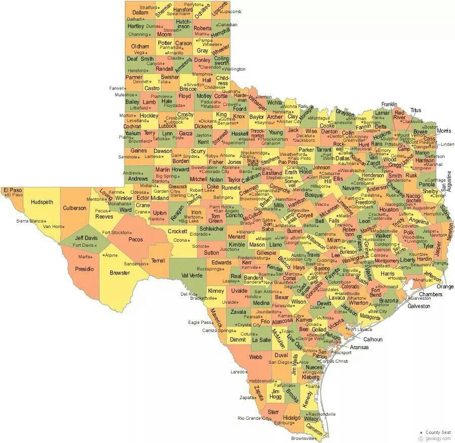 County&amp;#039;s Of Texas | History Stuff/ For Sam | Pinterest | Texas - South Texas Cities Map