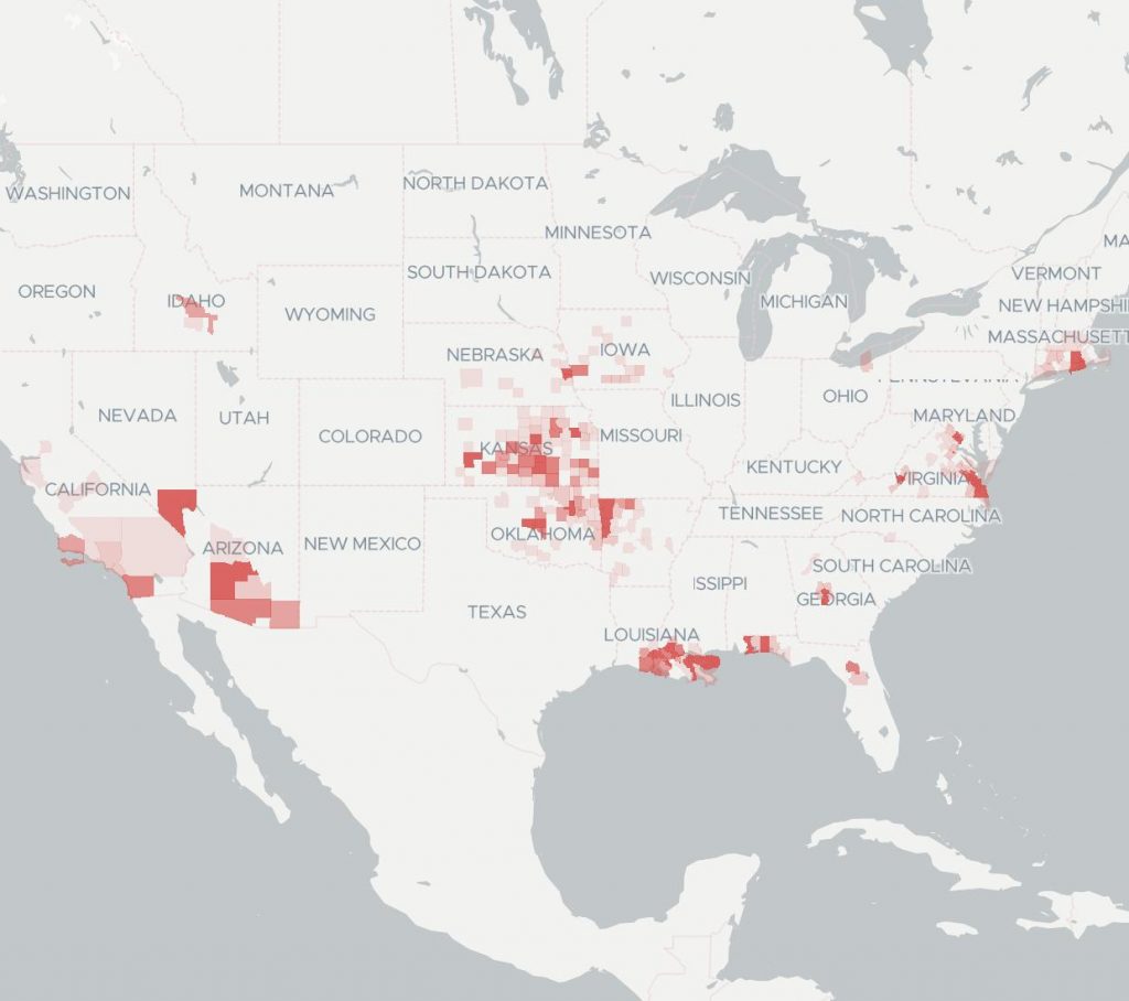 Cox Internet: Coverage & Availability Map | Broadbandnow - Xfinity ...