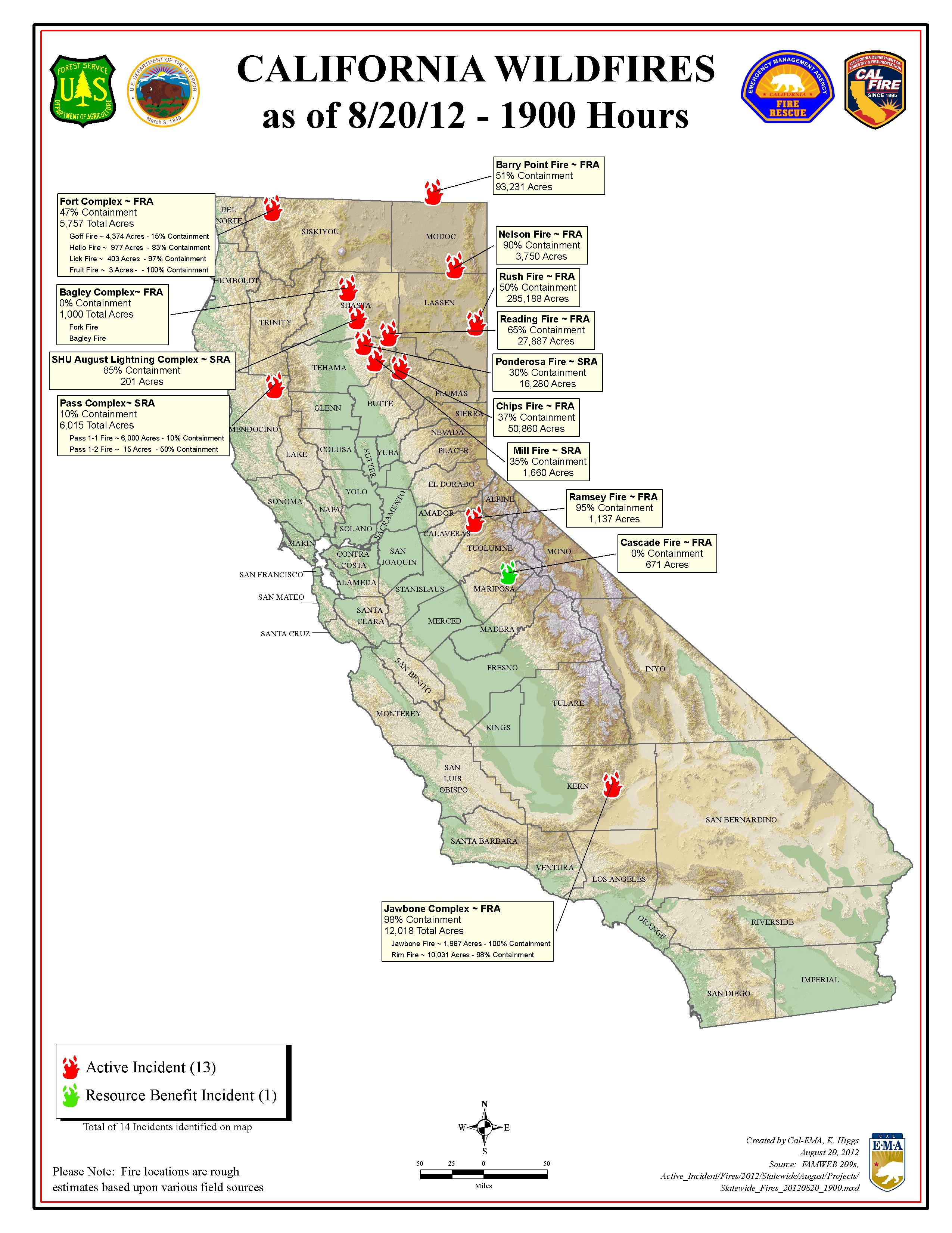 Current Southern California Fire Map - Klipy - Map Of Current Fires In Southern California