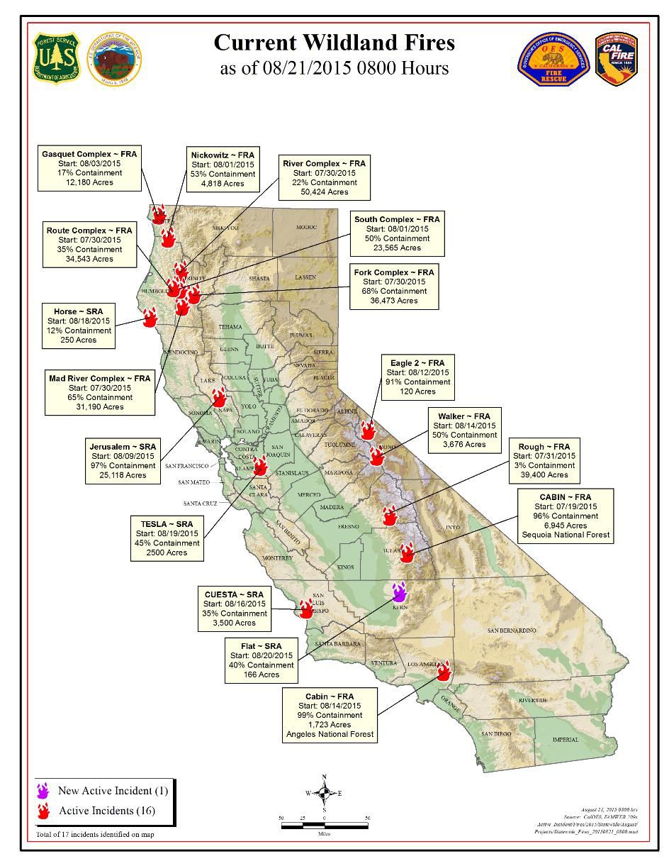 Current Us Wildfire Maps Of California California Map Wildfires Maps - 2017 California Wildfires Map