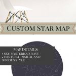 Custom Star Map, Personalized Star Map, Printable Art, Custom Night   Printable Star Map By Date