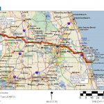 Cycling Routes Crossing Florida   Central Florida Bike Trails Map