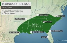 daily downpours to raise risk of flooding from texas to the carolinas flood maps gainesville florida Daily Downpours To Raise Risk Of Flooding From Texas To The Carolinas - Flood Maps Gainesville Florida