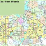 Dallas And Fort Worth Map   Printable Map Of Dallas