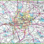 Dallas Area Road Map   Printable Map Of Dallas