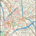 Dallas Street Map   Carte Du Centre Ville Rues De Dallas (Texas   Usa)   Street Map Of Dallas Texas