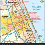 Daytona Beach Florida Area Map Stock Vector (Royalty Free) 139162133   Map Of Daytona Beach Florida Area