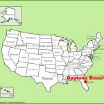 Daytona Beach Location On The U.s. Map   Where Is Daytona Beach Florida On The Map