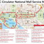 Dc Circulator National Mall Route   National Mall Map Printable