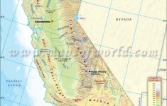 Ddafdfeeadcc Best Maps Of Physical Map Of California Landforms - California Landforms Map