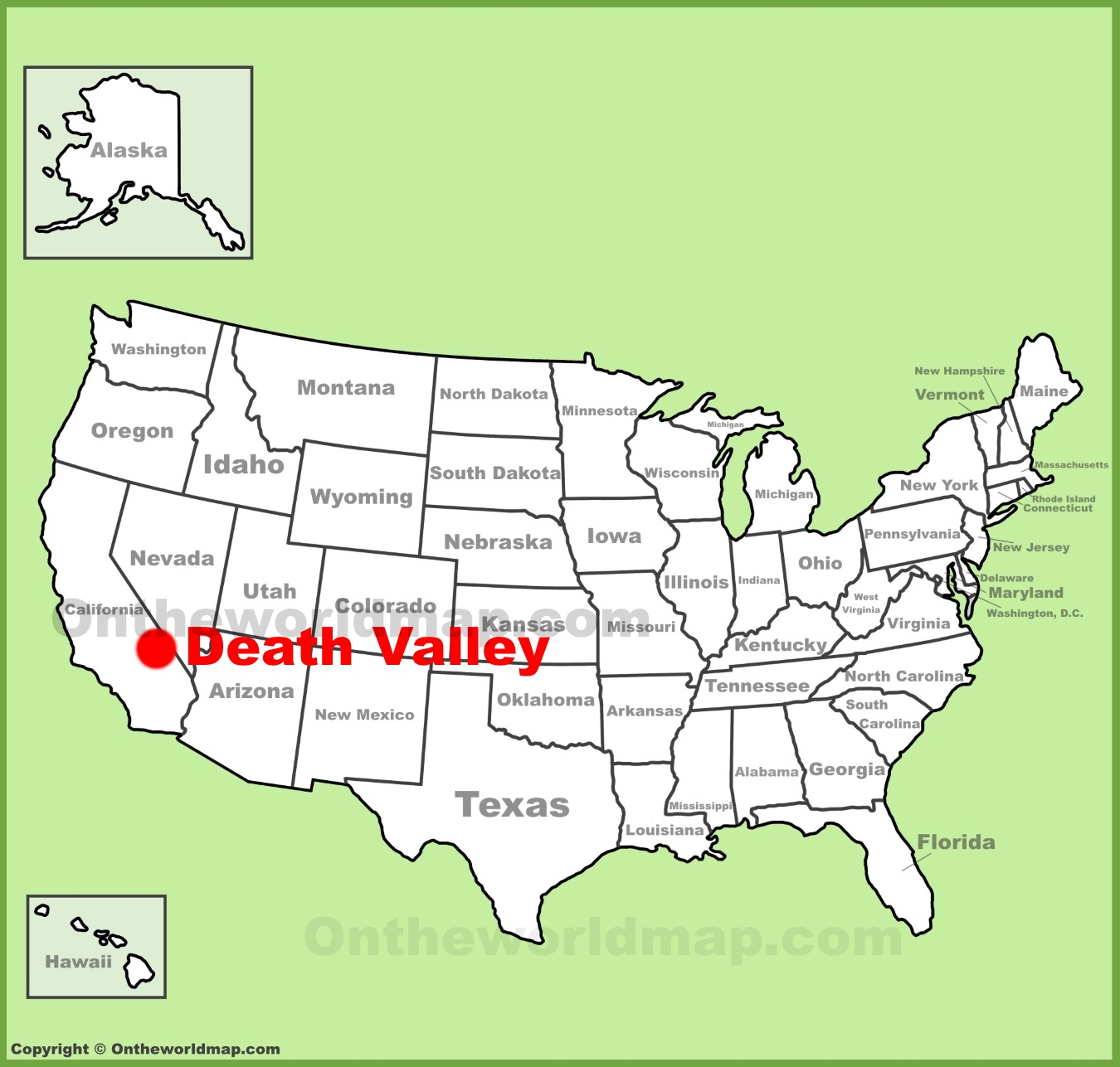 Death Valley Maps | Usa | Maps Of Death Valley National Park - Death Valley California Map