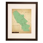 Death Valley National Park Map Art Print   Printable Map Of National Parks