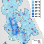Density Surface Map For Florida Black Bears In The Ocala St. Johns   Bears In Florida Map