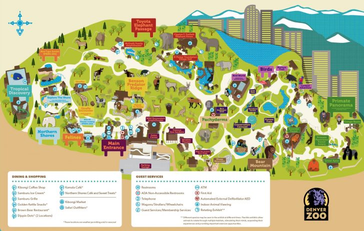 Denver Zoo Map - Zoos In Florida Map | Printable Maps