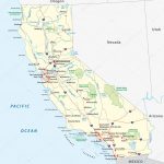 Depositphotos Stock Illustration California Road Map Google Map Of   Santa Maria California Map