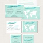 Destination Wedding Invitation Two Countries One Love Bilingual   Printable Maps For Wedding Invitations Free