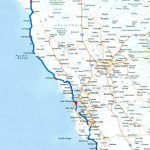 Detailed Map Of California Coast   Klipy   Road Map Of California Coast