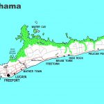 Detailed Map Of Grand Bahama   Map Of Florida And Freeport Bahamas