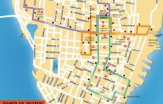 Detailed Map Of The Charleston Dash Trolley Routes. | Charleston Sc - Printable Map Of Charleston Sc