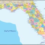 Detailed Political Map Of Florida   Ezilon Maps   Map Of Florida Counties And Cities