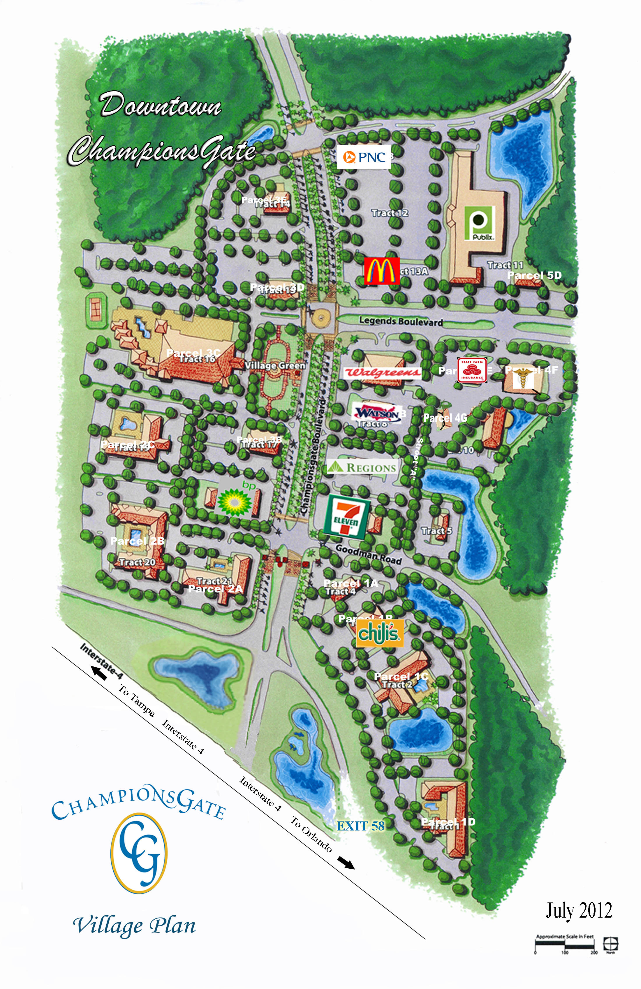 Development Planschampionsgate - Champions Gate Florida Map