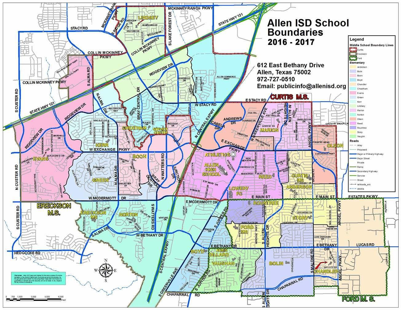 Dfw School District Map - Dfw Isd Map (Texas - Usa) - Texas School District Map