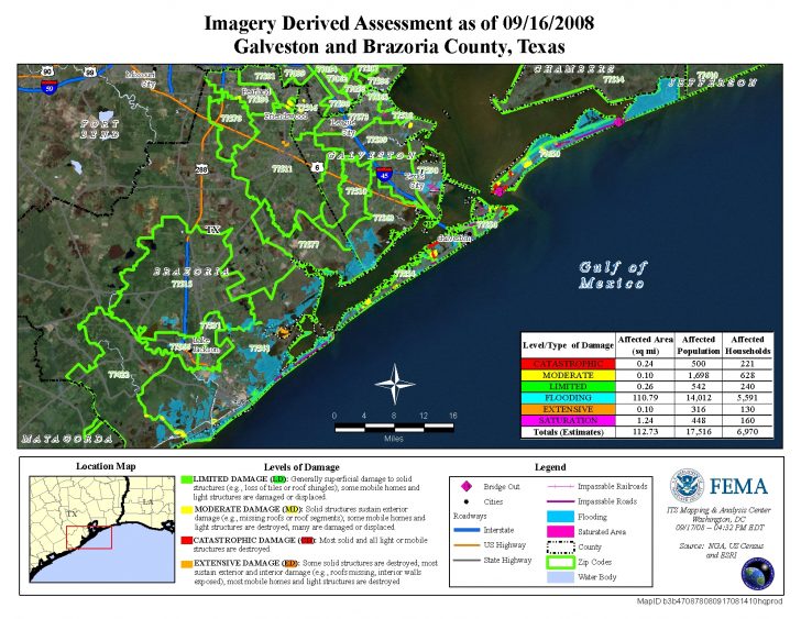 Disaster Relief Operation Map Archives - Crystal Beach Texas Map ...