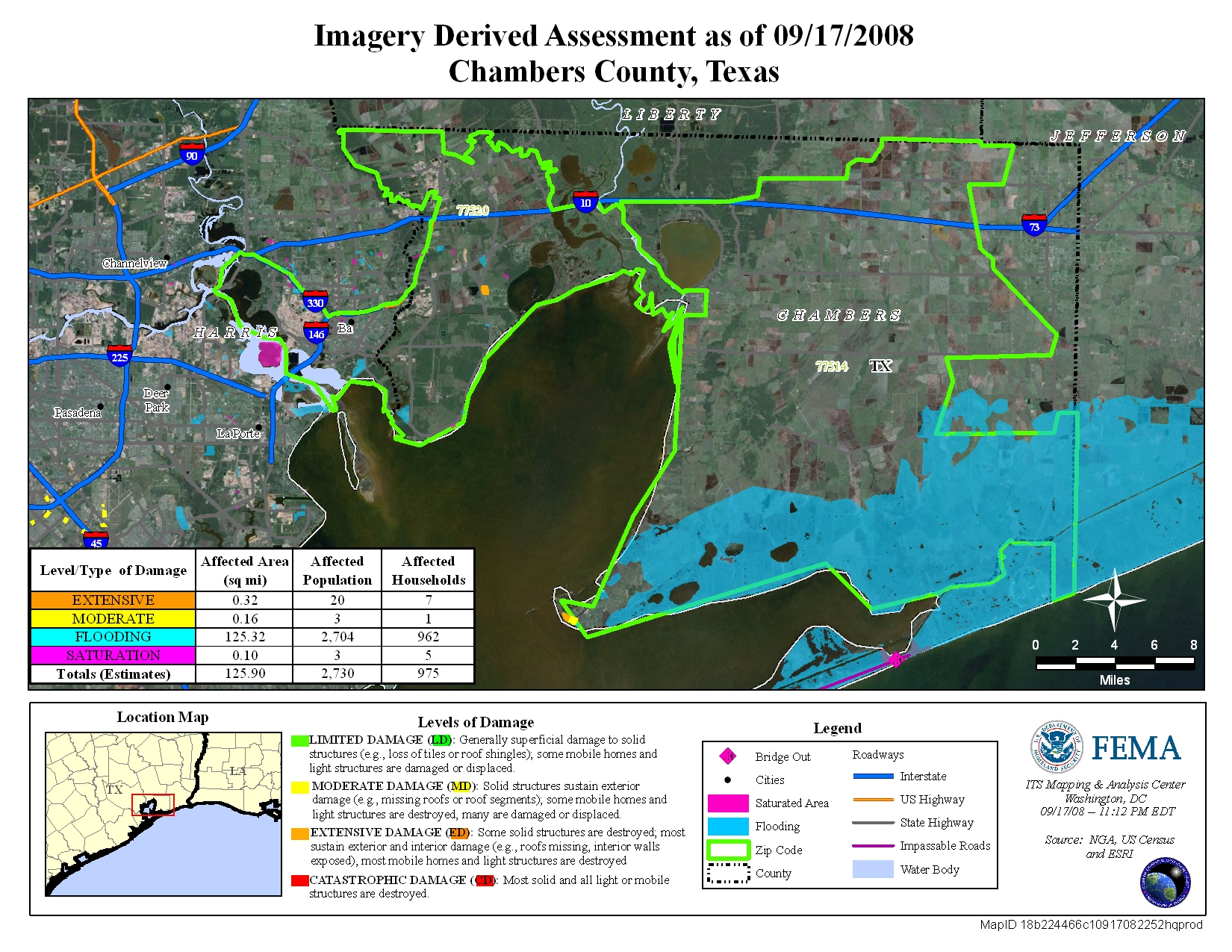 fema flood zones map