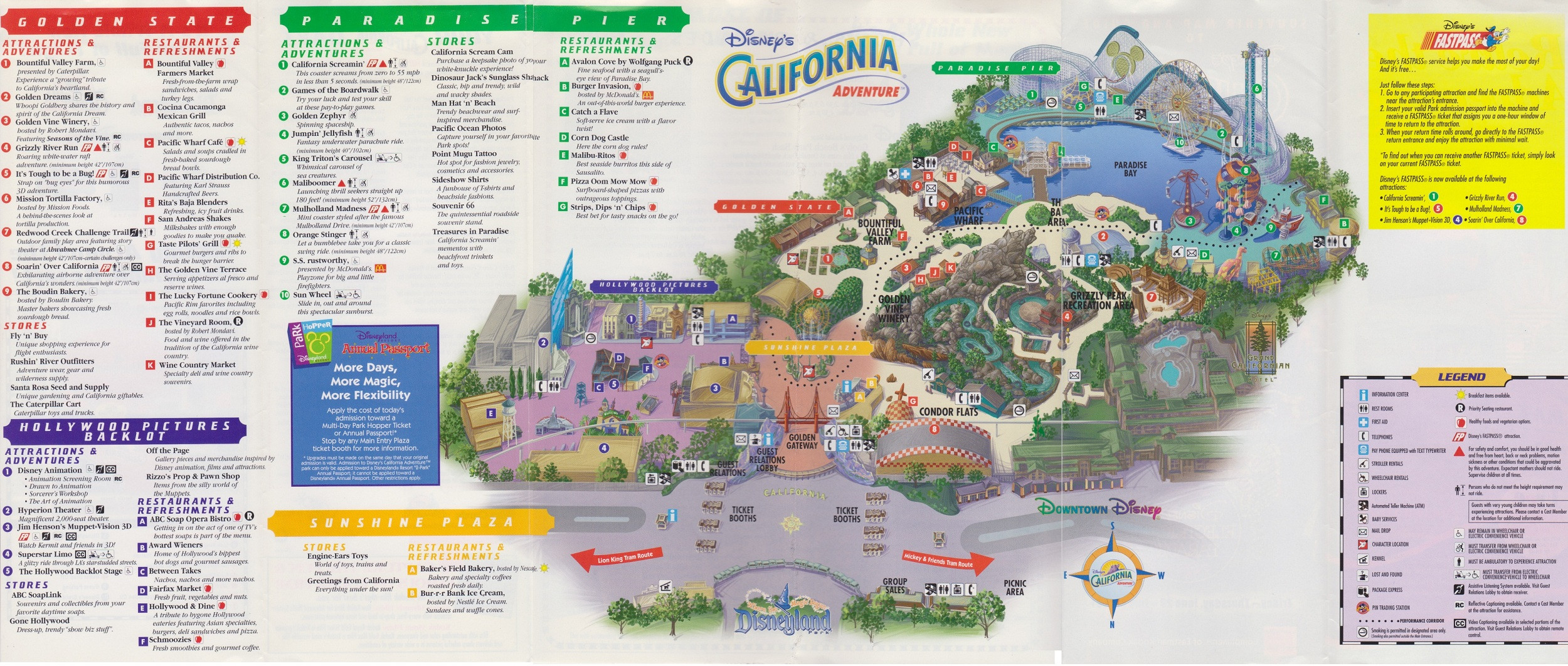 Disney California Adventure Map Pdf Valid Map California California - California Adventure Map 2017 Pdf