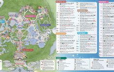 Disney Park Guide Maps Get A Makeover - New Design Aligns With - Map Of Downtown Disney Orlando Florida