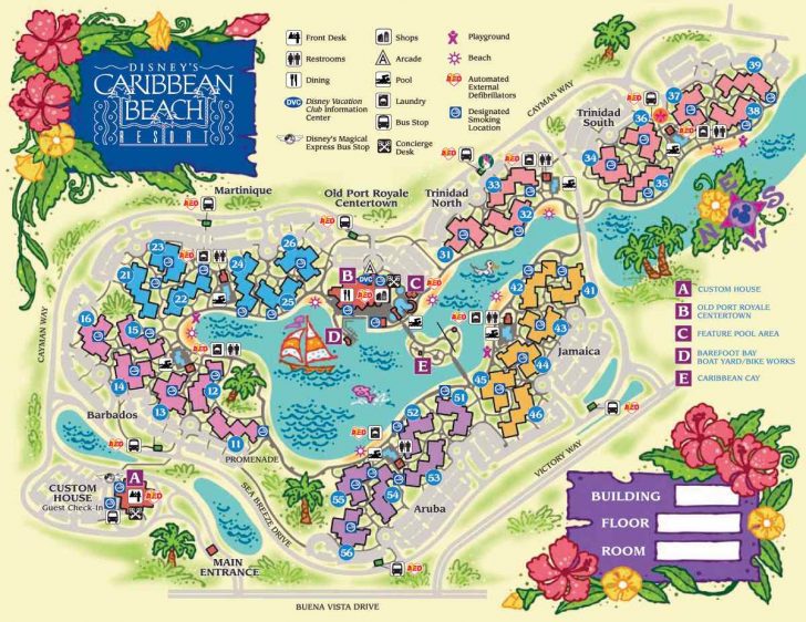 Disney Hotels Florida Map