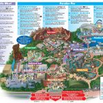 Disneyland Park Map In California, Map Of Disneyland   California Adventure Map 2017