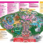 Disneyland Park Map In California, Map Of Disneyland   Disneyland Map 2018 California