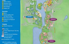 Disney's Caribbean Beach Resort Map - Wdwinfo - Disney World Florida Resort Map