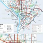 District Columbia Area Metrobus Official Public Transportation   Washington Dc Subway Map Printable