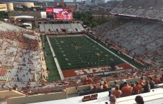 Dkr-Texas Memorial Stadium Section 117 - Rateyourseats - Texas Longhorn Stadium Seating Map