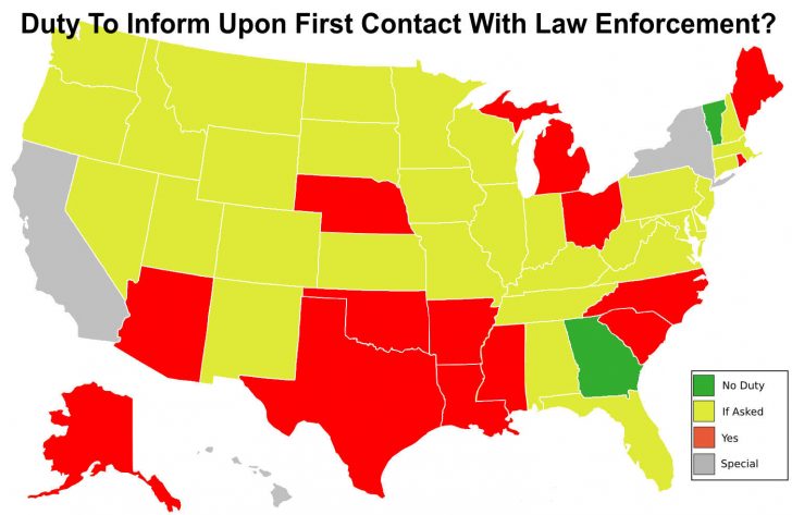 Florida Concealed Carry States Map